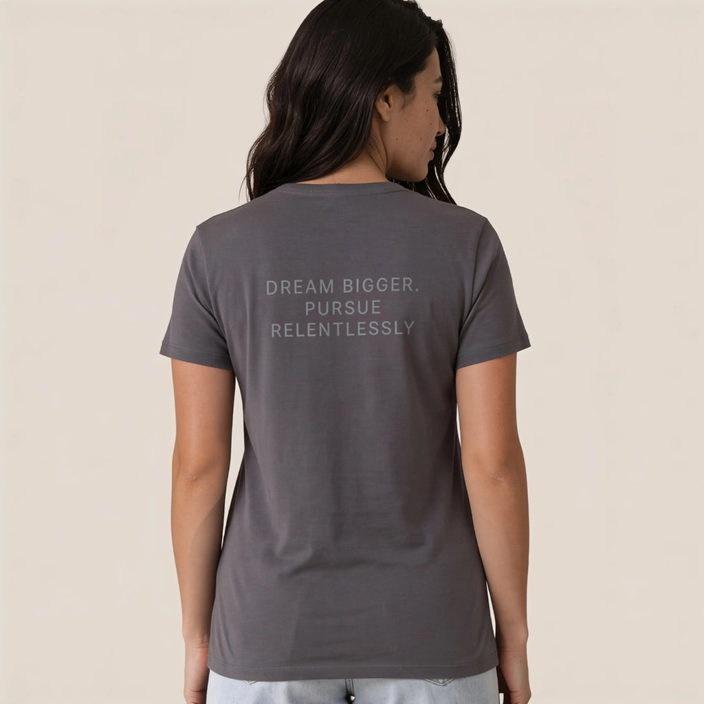 PREORDER ONLY:  CORE Collection Women's Cotton T-Shirt COOL GRAY