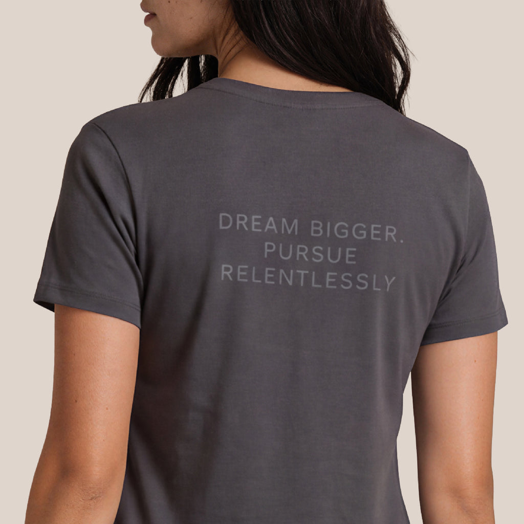 PREORDER ONLY:  CORE Collection Women's Cotton T-Shirt COOL GRAY