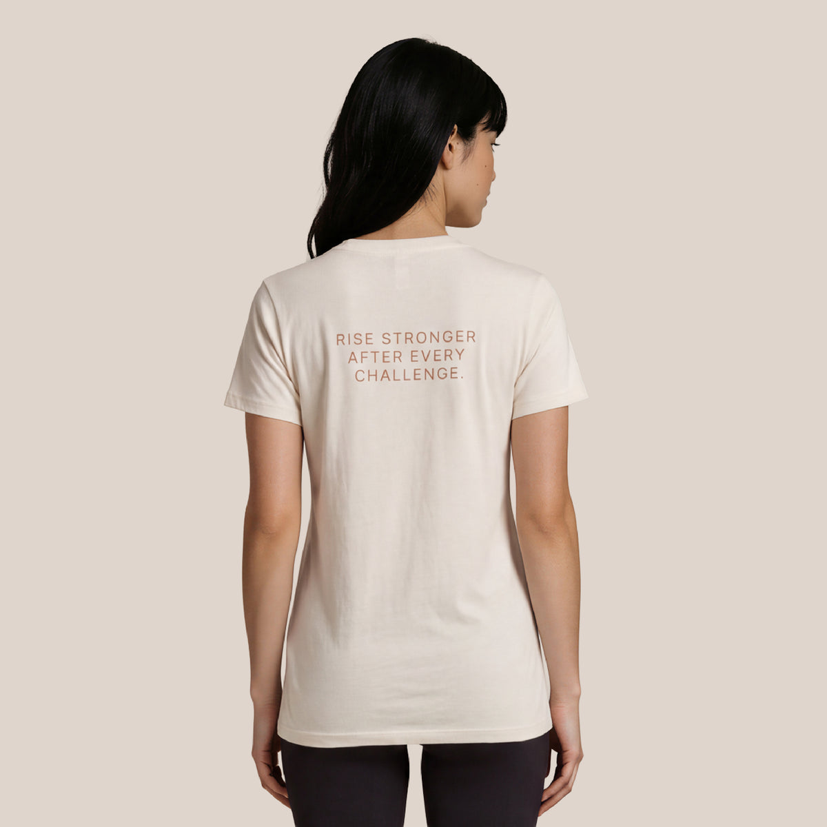 PREORDER ONLY: CORE Collection Women's Cotton T-Shirt BEIGE